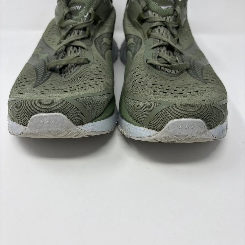 Saucony Endorphin Speed 4 Mens Size 13 Olive Green Running Shoes (S20940-36)